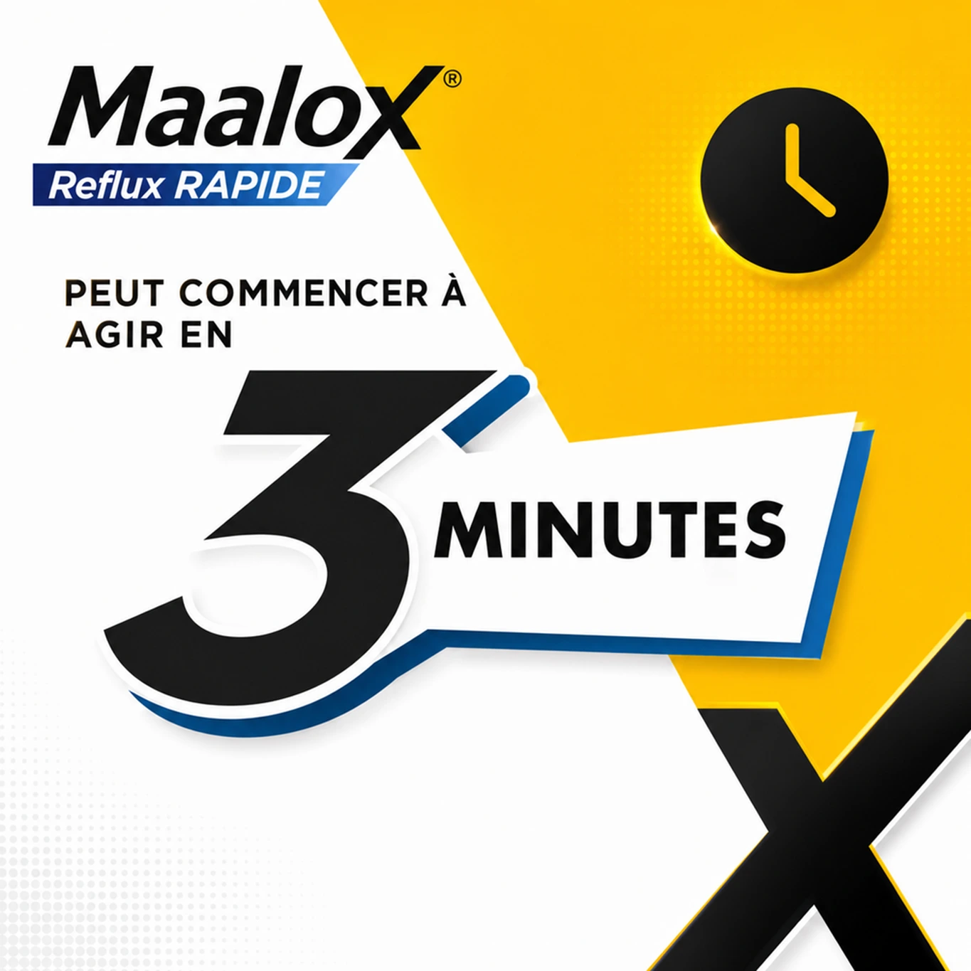 Maalox®Reflux Rapide - Suspension buvable sachet-dose