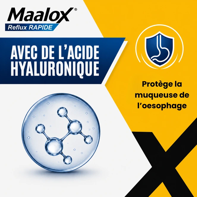 Maalox®Reflux Rapide - Suspension buvable sachet-dose